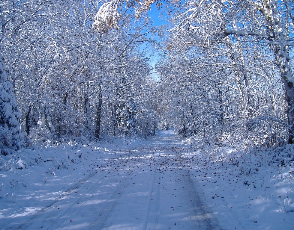 winter road drive driving snow ice bad conditions beautiful white