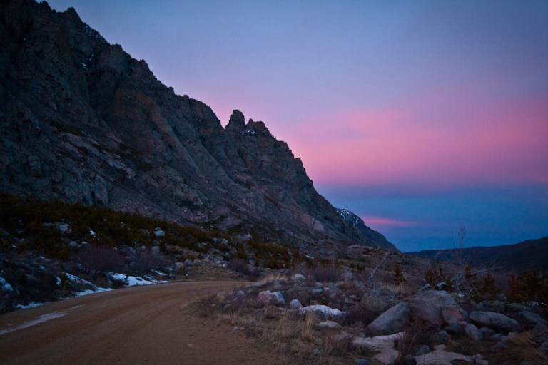 photo mountains montana sunset photography road roadtrip gravel clouds beautiful gorgeous