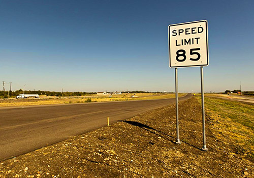 Texas highway 130, Highest posted speed limit in the nation.