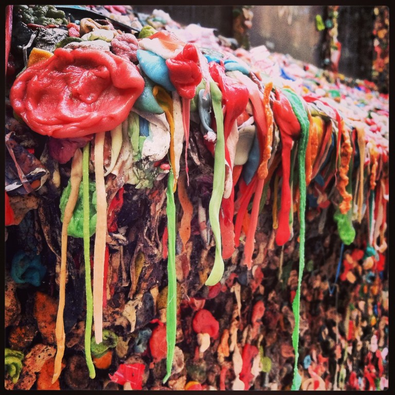 Gum Wall, Pike Street Market, Seattle, WA