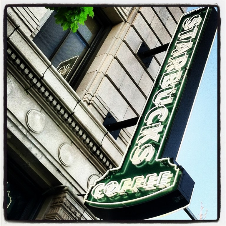 Starbucks Ballard neighborhood, Seattle, WA
