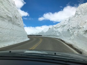 driving montana's beartooth pass